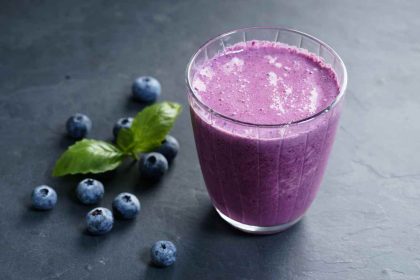 skinny fit blueberry smoothie