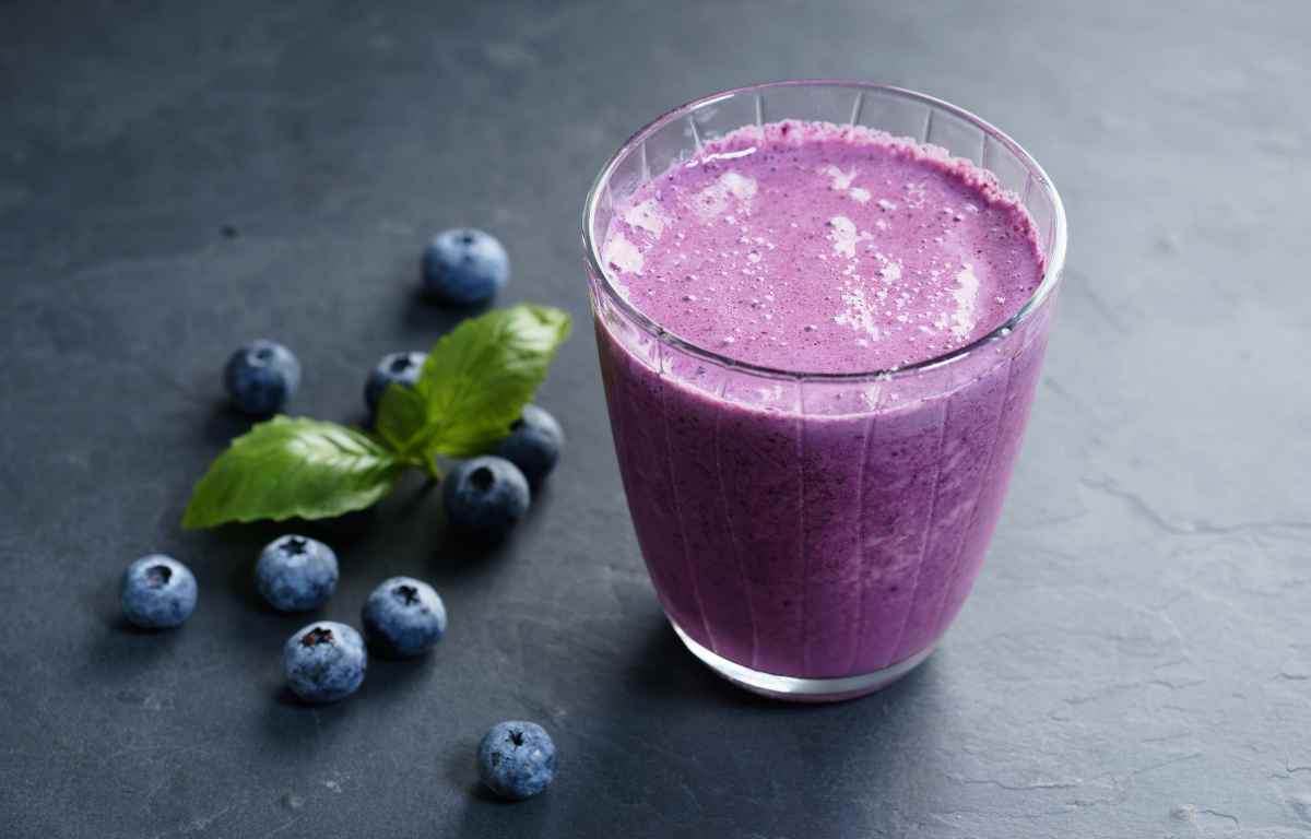 skinny fit blueberry smoothie