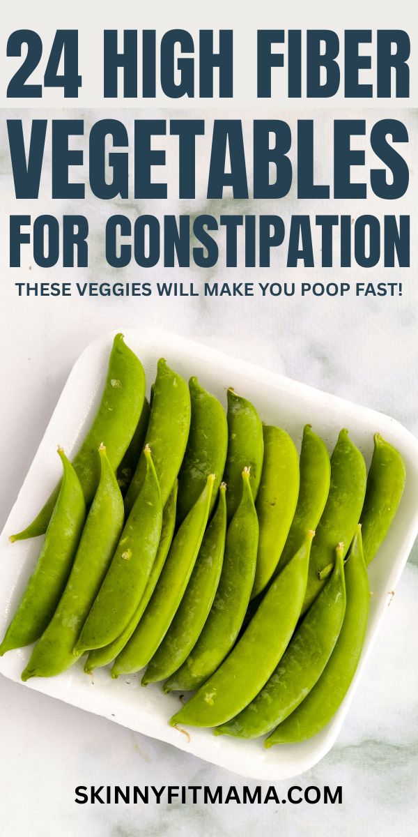 24 Vegetables For Constipation
