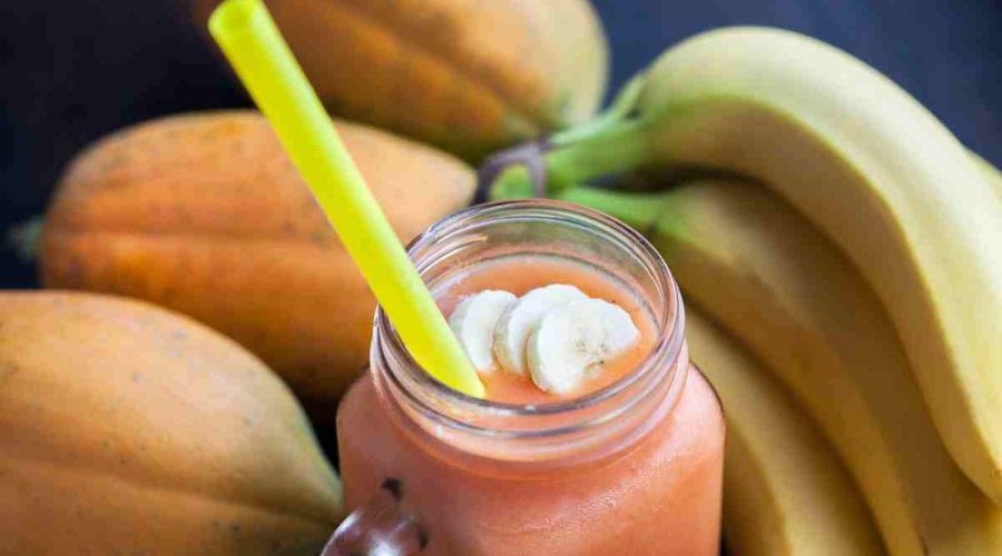 Papaya And Banana Smoothie For Weight Loss