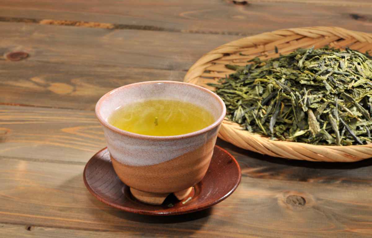 drinking green tea to melt visceral fat