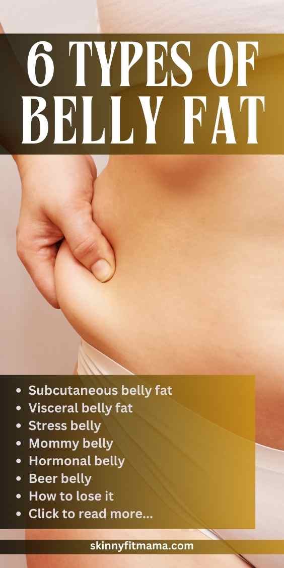 types of belly fat + shapes