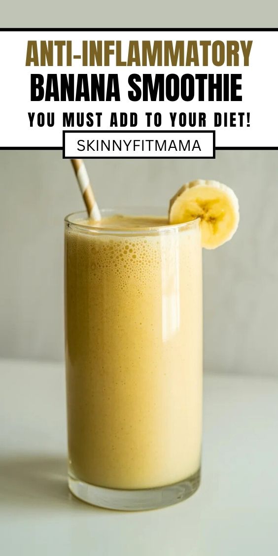 Anti-Inflammatory Banana Smoothie 