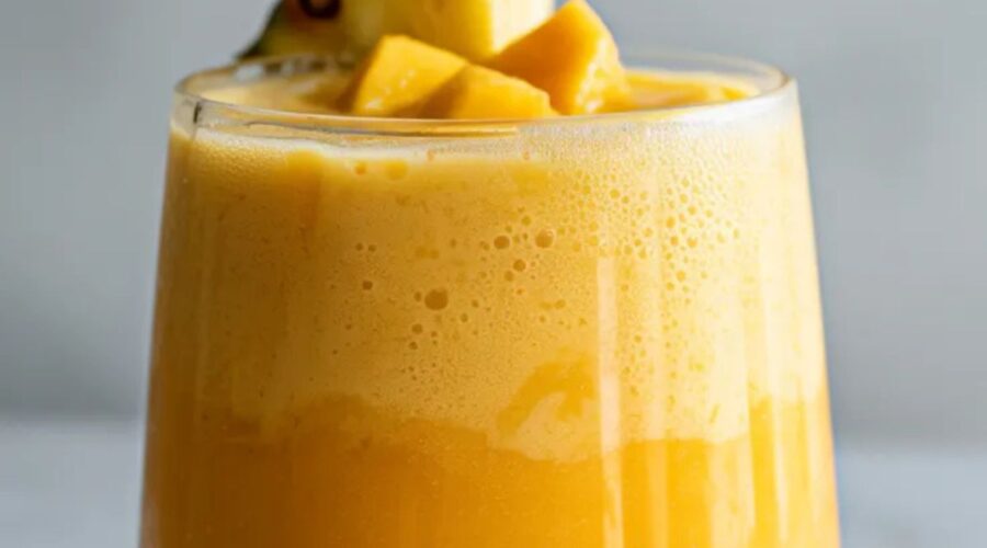 Anti-Inflammatory Pineapple Mango Smoothie