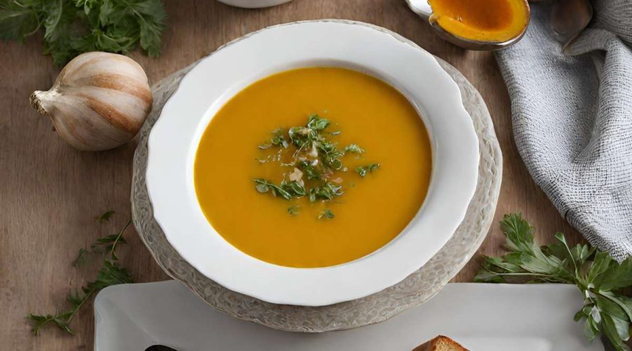 Easy Low-Calorie Butternut Squash Soup