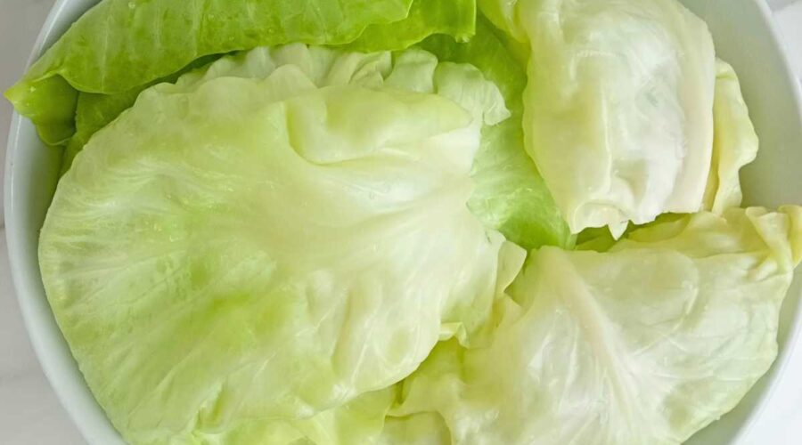 How To Remove Cabbage Leaves Prep & Roll Them Step By Step