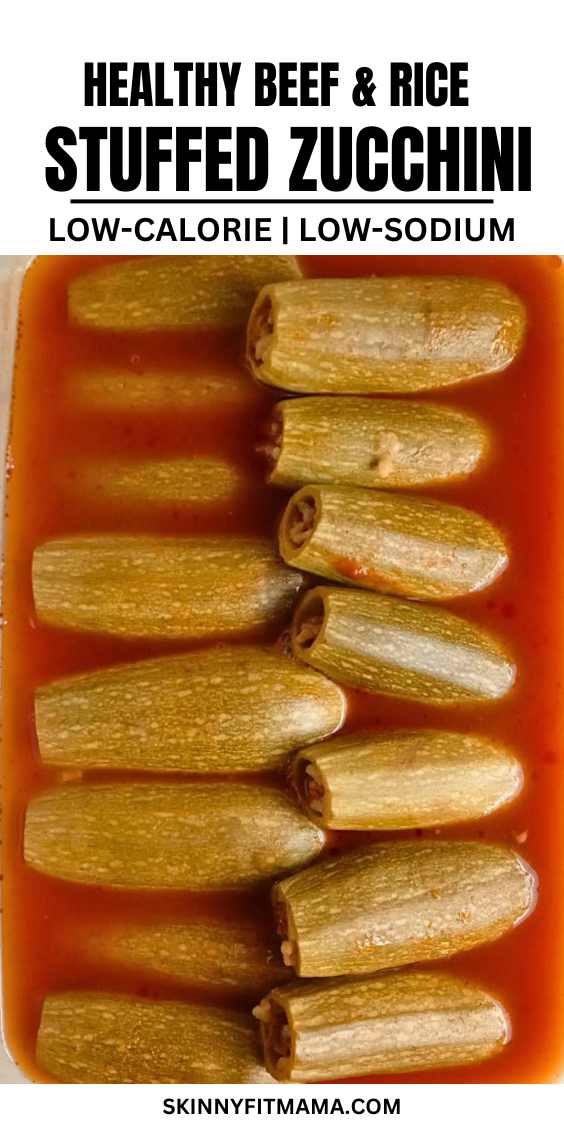 Lebanese Kousa Mahshi Recipe (Stuffed Zucchini)