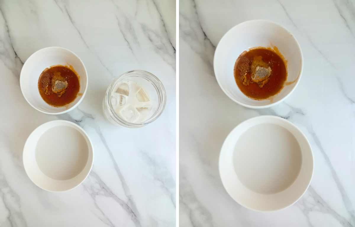 how to make iced turmeric latte