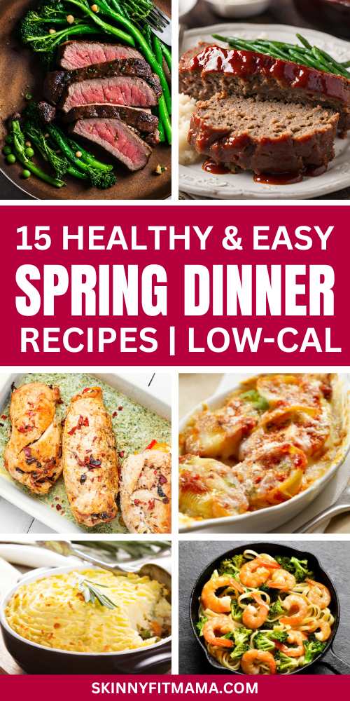healthy spring dinner recipes