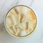 iced turmeric latte