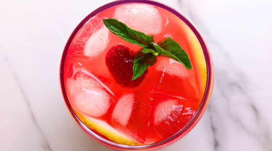 Raspberry lemonade