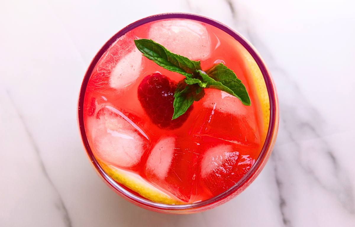 Raspberry lemonade