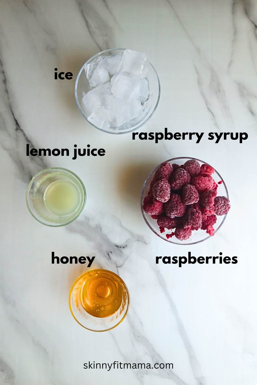 Raspberry slushy ingredients
