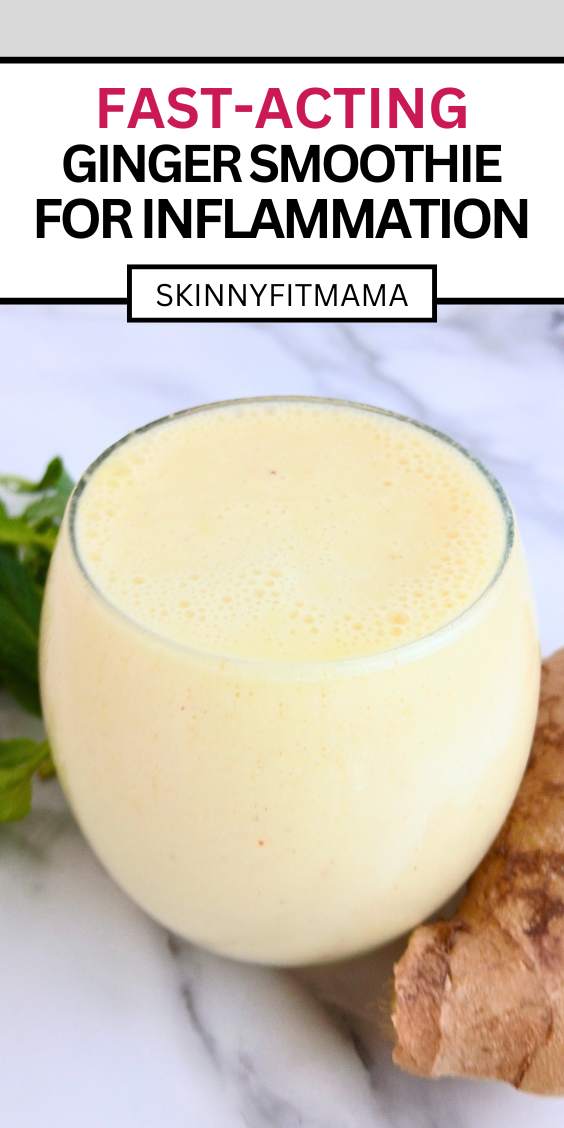 the best ginger pineapple smoothie for inflammation