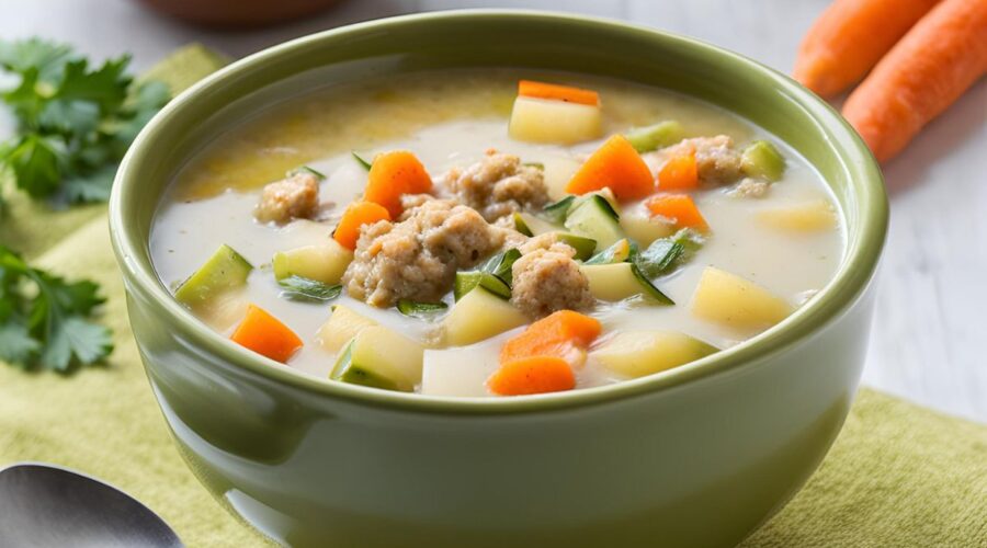 Ground Turkey Zucchini Soup