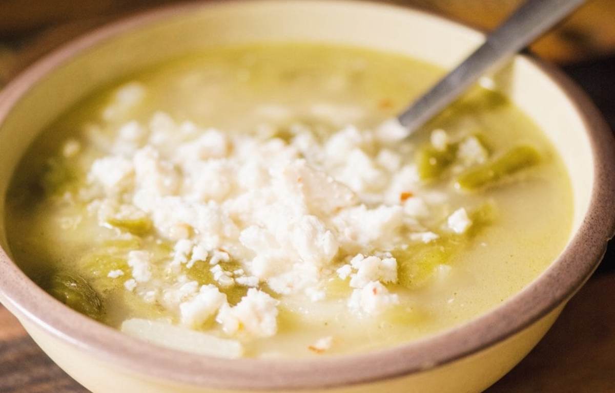 Green Chili Potato Quinoa Soup