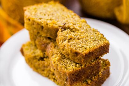 low calorie pumpkin bread