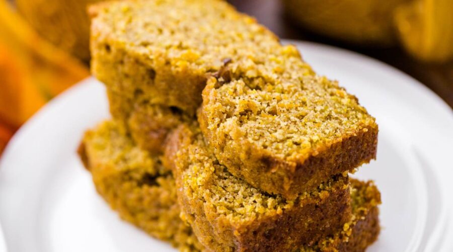 low calorie pumpkin bread