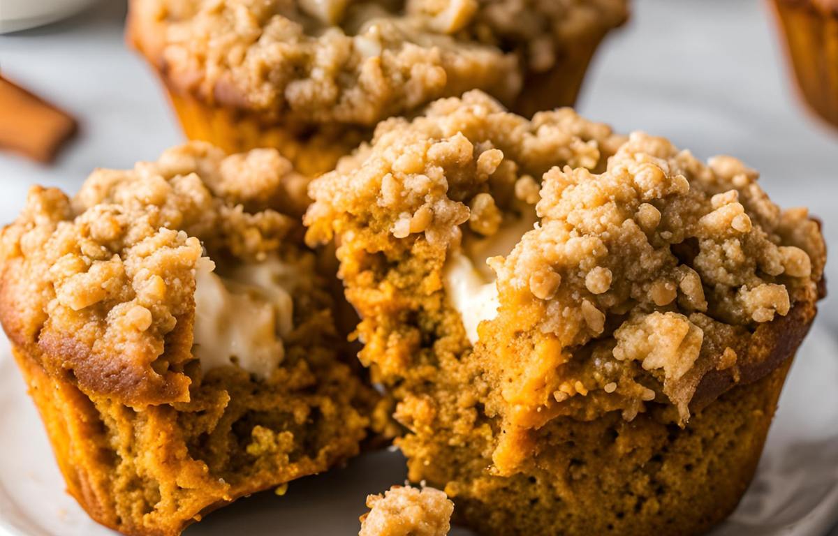 pumpkin cream cheese muffins