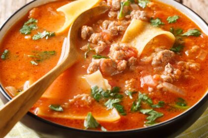 low calorie lasagna soup