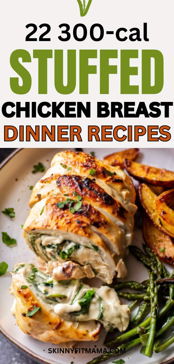 healthy stuffed chicken breast recipes