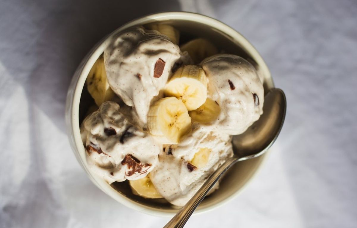 Chunky Monkey Cottage Cheese Ice Cream
