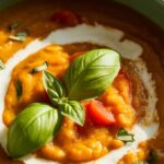 Low Calorie Pumpkin Carrot Tomato Soup