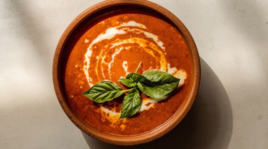 Low Calorie Roasted Tomato Soup