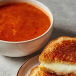 Skinny Grilled Cheese And Tomato Soup