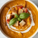 Low Calorie Pumpkin Tomato Soup