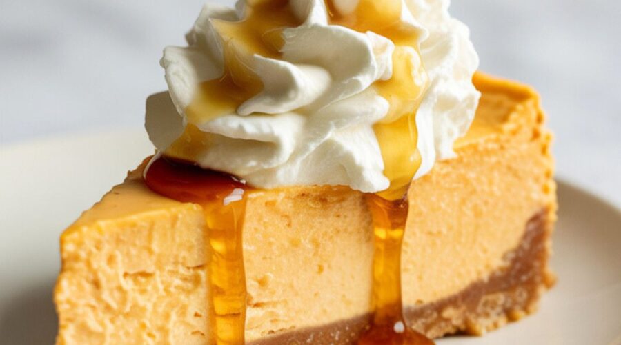 Low Calorie No-Bake Pumpkin Cheesecake