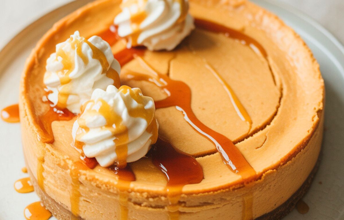 Low Calorie Pumpkin Cheesecake