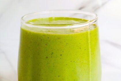 Ginger Turmeric Spinach Smoothie