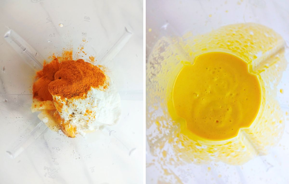 How To Make Mango Pineapple Ginger Turmeric Smoothie