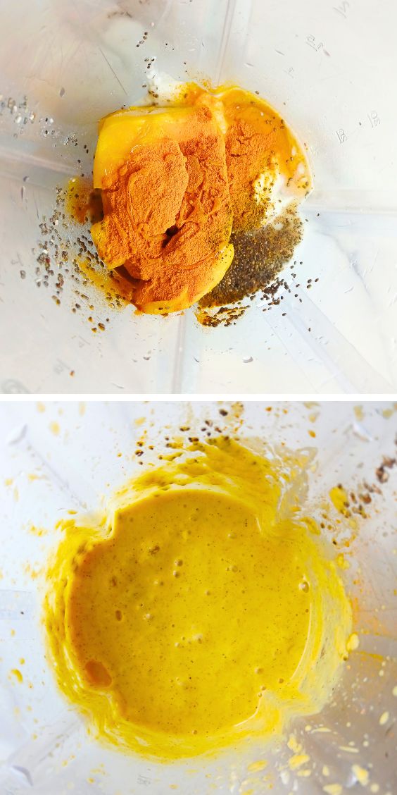 How To Make Mango Turmeric Smoothie