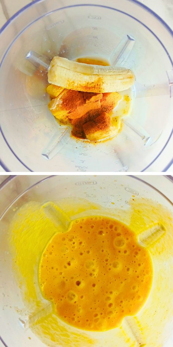 How To Make Turmeric Ginger Mango Smoothie