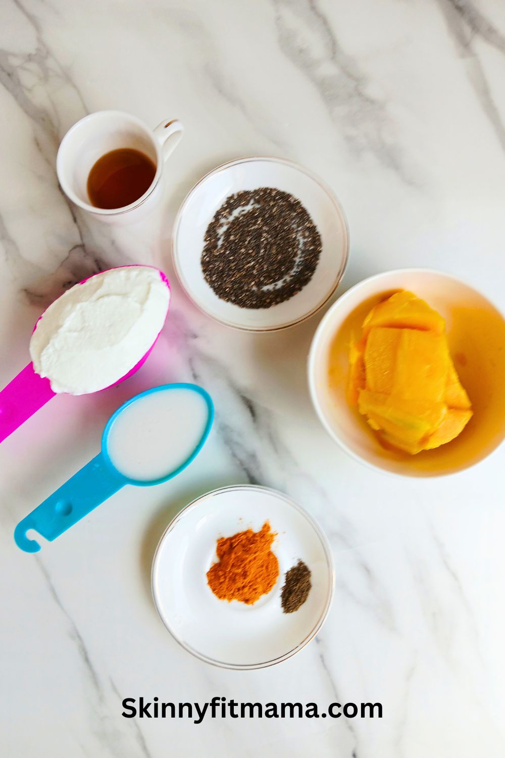 Mango Turmeric Smoothie For Inflammation Ingredients