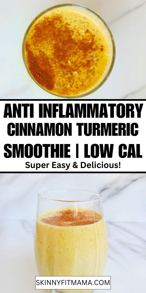 Turmeric And Cinnamon Smoothie