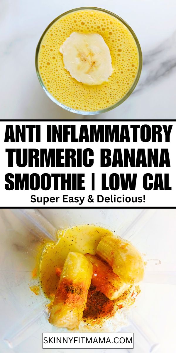 Turmeric Banana Smoothie Recipe 