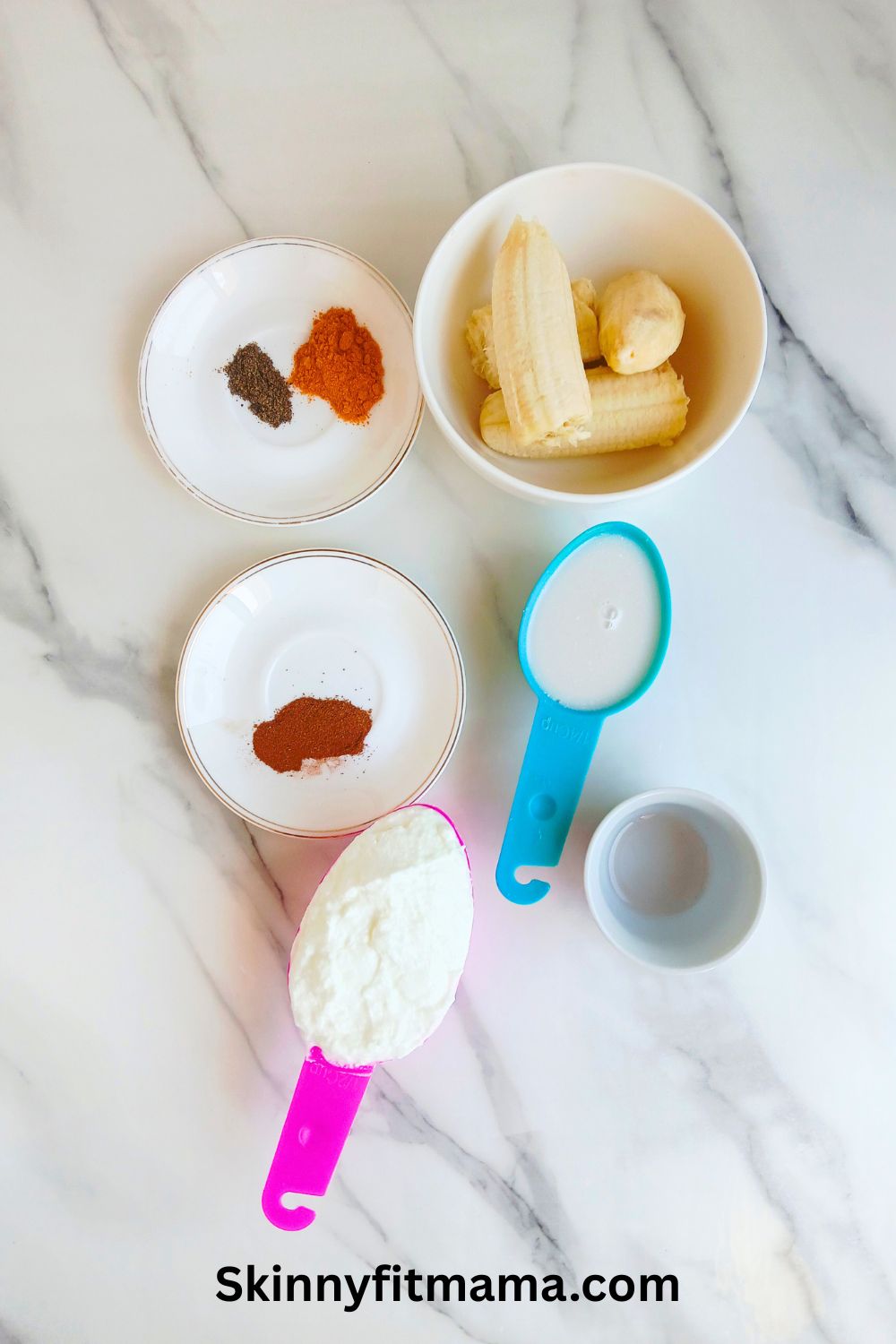 Turmeric Cinnamon Smoothie Ingredients