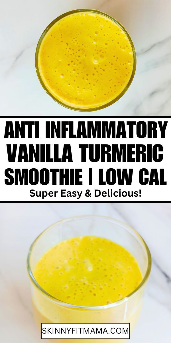 Turmeric Vanilla Smoothie