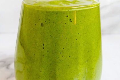 Mango Spinach Turmeric Smoothie
