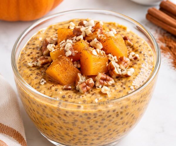 Healthy Pumpkin Chia Pudding Recipe