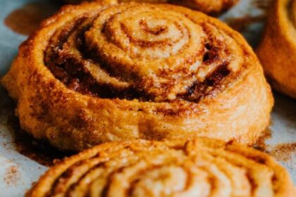 Healthy Pumpkin Cinnamon Rolls Recipe